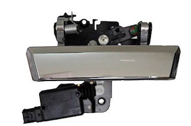 PT Auto Warehouse GM3545MTG2  Tailgate Handle Chrome  with Power Switch