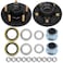 Trailer Hub Kits 5 Bolt 45 for 3500 lbs Cargo Boat Trailer Axle Trailer Idler Hub Kit 5 Bolt on 45 Circle Fits 1116 and 138 Spindle 2 Set