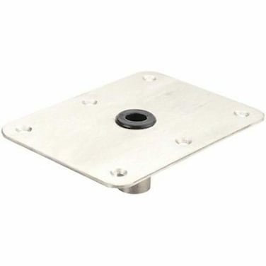 Attwood 64839 LockNPin 34 Pin Base  Stainless Steel with Nylon Bushing NonThreaded  4 x 8