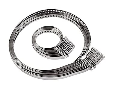 Ferbao Universal Adjustable AXLE CV Joint Boot Crimp Clamp Kit10 Pcs5pcs Small 5pcs Large