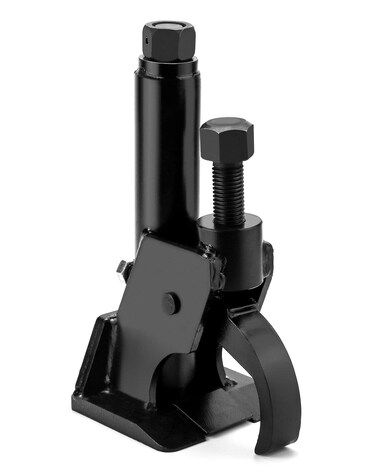 QWORK Manual Tire Bead Breaker Manual Tire Changer Tool Adjustable Hammer Tire Changer Easy Operation for All Kinds of Tires  ATV Golf Cart Truck Bus Motorcycles Tractor Black