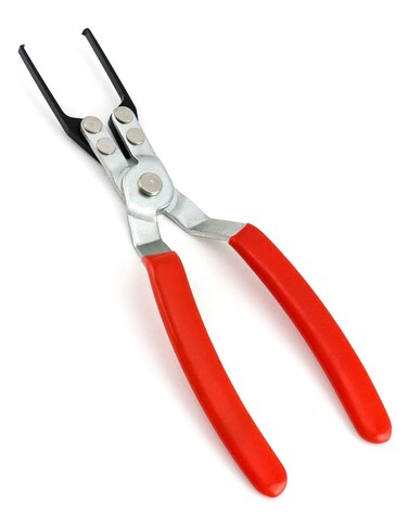QWORK Relay Puller Plier 9116 Long 334 Maximum Opening Auto Metal Relay and Fuse Remover Tool