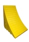 Esco Pro Series Wheel Chock for Haul Trucks Construction Equipment Large Cranes and Trailers Safety Yellow