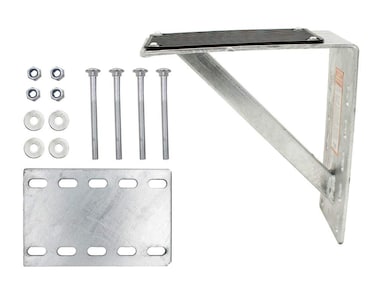 Extreme Max 50015783 Galvanized Steel Trailer Step  5 x 9