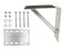 Extreme Max 50015783 Galvanized Steel Trailer Step  5 x 9