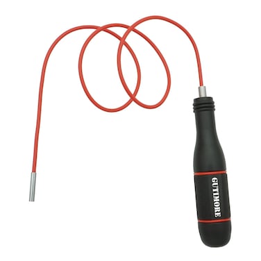 GUTIMORE Flexible Magnetic Pickup Tool 4mm Magnet Pickup Long Flexible Magnet Snake Pickup 28 Overall Length for Pickup Parts in Small Gaps