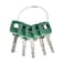 Neeseelily 5PCS 17225331 11039228 Laser Cut Ignition Keys Compatible with Volvo Loader Articulated Hauler Articulate Heavy Equipment L50B L50C L50D L50E L120 L150 L160 L180 Replace ELI800091