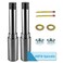 RigsNParts Trailer Spindle 2 pc Round BT8 EZ Lube Spindle for 2000lbs Trailer Axle Spindle 112