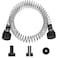 Trsmima Heavy Duty Stainless Steel Zipline Spring Brake Extra Long 65 FT Zipline Stopper Kids Backyard Zip Line Spring Braking SystemStopStopper for 316 14 516 38 inch Wire