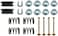 Dorman HW4049 Drum Brake Shoe Hold Down Kit Compatible with Select Models