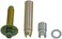 Dorman HW1545 Drum Brake Adjusting Screw Assembly Compatible with Select Models