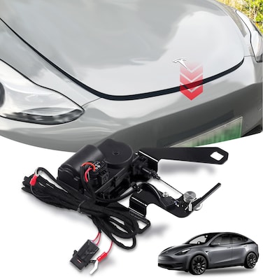RAZOVEYI Frunk Electric Suction Lock for Tesla Model Y  Frunk Soft Closing Lock for Tesla Model 2021 2022 2023 2024 Accessories