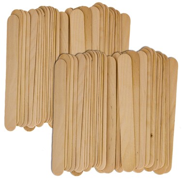 TCP Global Wood Paint Mixing Sticks  100 Pack  Automotive Crafts Airbrush Art