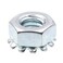 PrimeLine 9118861 KLock Nuts With External Tooth Washer 14 in20 Zinc Plated Steel 50Pack
