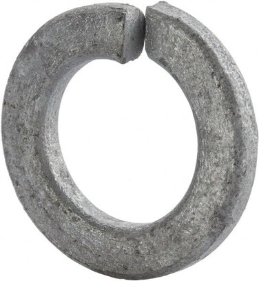 Makers Bolt 12 Split Lock Washer 50 Pack Hot Dip Galvanized Steel Meets ASME B18211