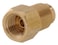 The Hillman Group 58357 Brass Inverted Flare Fitting Conversion Adapter 5Pack