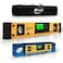 Shefio Digital Smart Level Tool  18 Inch Magnetic Torpedo Level and Protractor  Master Precision  IP54 Dustproof and Waterproof  Includes 2 AAA Batteries and Carrying Case