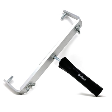 Allgala Aluminum Double Arm Roller Frame Adjustable from 1218 Inch with Black A8 Handle