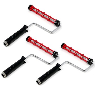 Allgala 9 Inch Easy Quick Release NonSlip Smooth Heavy Duty Piant Roller Frame with Comfort Grip Threaded for Extension  3PC  TH10326