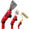 YLTOLOO MultiAngle Paint Brush Extender for High Ceiling Extension Pole Attachments with Rotating Head for Paint Rollers Great for Walls Corners Edges