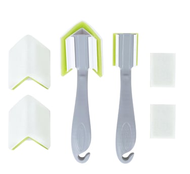 ROLLINGDOG Paint Edger Set  6PC Corner Paint Brush Paint Pad with Replacement Paint Edger Tool for WallsDetail PaintingTrim