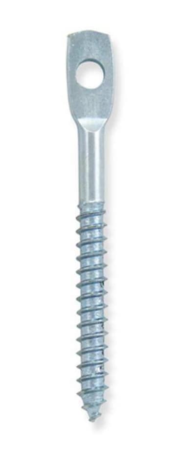 Docs Industries W300CZP 3 Eye Lag Screws for Wood Zinc Plated Qty 100