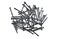 S  2 inch 50 mm Length Fluted Hardened High Carbon Steel Point Tip Wall Masonry Concrete Black Nails 50 pcs