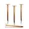 USA Made  15 Inch Copper Nails Roofing Finish  Solid Pure Copper Slate Spikes Flashing Furniture Boat  Highest Quality Nails 500