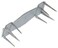 The Hillman Group 122728 No0 Wood Joiner 40Pack Silver
