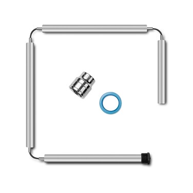 APOCHON 44 Flexible Magnesium Anode Rod Hot Water Heater Anode Rod for GE Rheem Reliance Richmond Kenmore Water Heater Includ 1116 Hex Socket Tool and Teflon Tape