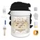 Sagekia Tile PaintEasy to Use Sink Paint for Bathroom Kitchen odorless and nontoxic bathtub and ceramic tile heavy glaze epoxy resin coating 16 oz Black
