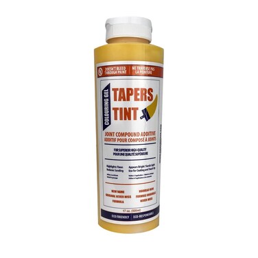 Circle Brand Drywall Mud Tinting Coloring Gel Additive for Finish Coats and Sanding 17 oz 500ml Yellow