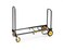 RockNRoller R2RT Micro 8in1 Folding MultiCartHand TruckDollyPlatform Cart26 to 39 Telescoping Frame350 lbs Load Capacity Black