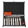 OSCARBIDE 58Shank 9 PiecesSet Indexable Carbide Lathe Turning Tool Holder and Boring BarCNC HeavyDuty Nickel Plated indexable Insert Holders for Turning Grooving Threading Cut Off