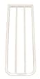 Cardinal Gates 105 Extension for Stairway Special Gate and Auto Lock Gate White