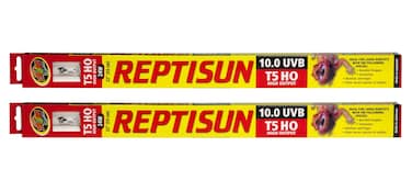 Zoo Med 2 Pack of T5 HO ReptiSun 100 UVB Daylight Lamps