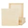 Bright Creations Unfinished Wood Canvas Boards for Painting 10 x 10 in 6 Pack