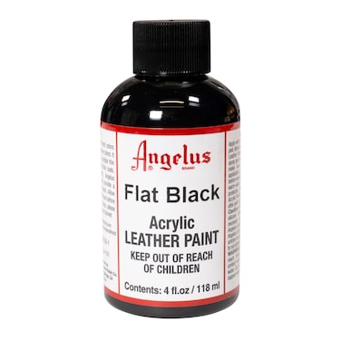 Angelus Acrylic Paint Flat Black 4oz