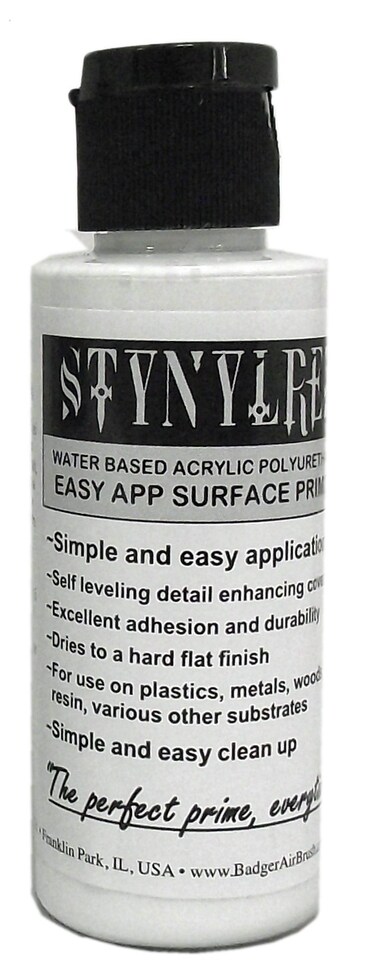 Masino Badger AirBrush Co SNR201 Stynylrez 2 Ounce White 2 Fl Oz