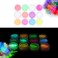 Glow in the Dark Powder Pack of 12 Luminous Pigment Powder Fluorescent UV Neon Color Changing luminescent Phosphorescent Thermochromic Dye Dust Glo for Slime Nails Resin Acrylic Paint Ink NonToxic