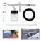 Master Airbrush S622SET Master S62 AllPurpose Precision DualAction Siphon Feed Airbrush Pro Set with 3 Nozzle Sets