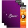 Elixir 11052 Acoustic 8020 Nano Light 1253 3 Pack Bundle