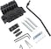 Swhmc Black Electric Guitar Tremolo Bridge with Bar Double Strat Locking for Floyd Rose Type
