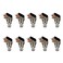 ESUPPORT Guitar Effects Pedal Box Momentary SPST Button Stomp Foot Switch Push Button Pack of 10