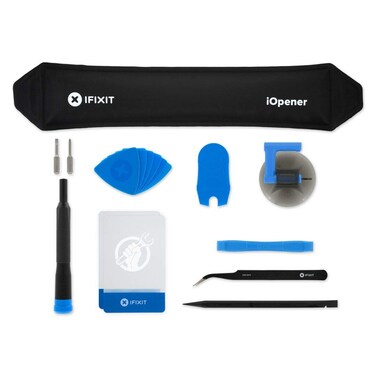 iFixit iOpener Toolkit Special tool to heat up the adhesive of glued tablets and smartphones plus opening tools for opening prying and repairing
