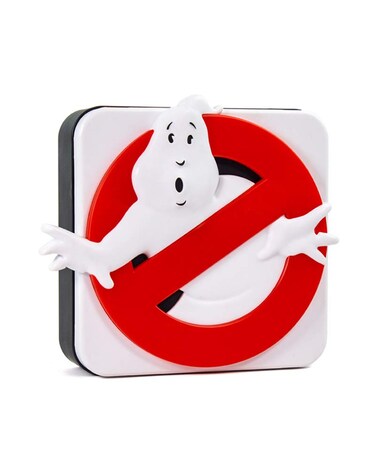 Numskull Ghostbusters Logo Lamp Wall Light  Ambient Lighting Gaming Accessory for Bedroom Home Study Office Work  Official Ghostbusters Merchandise