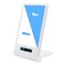 Lukirch Light Therapy Lamp 12000 Lux with Sunrise Simulation Rechargeable UVFree Blue and White Energy Wake up Sunlight with 10 Level Adjustable Brightness 12 Time Setting Blue  White Light