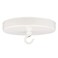 Ceiling Canopy Kit Chandelier Canopy Pendant Light Canopy Kit Ceiling Light Cover Plate with Chandelier Hook 434 Inch Chandelier Ceiling Plate Kit Ceiling Base Plate Rated 20lb  White 1Pcs