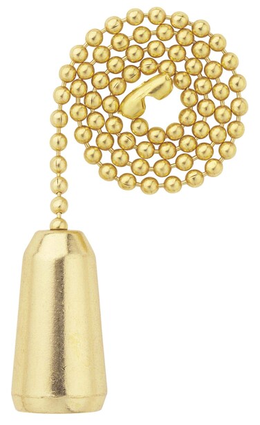 Westinghouse Lighting 7700500 Solid Brass Teardrop Pull Chain