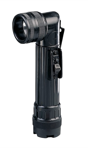 Rothco Army Style CCell AngleHead Flashlight  Black